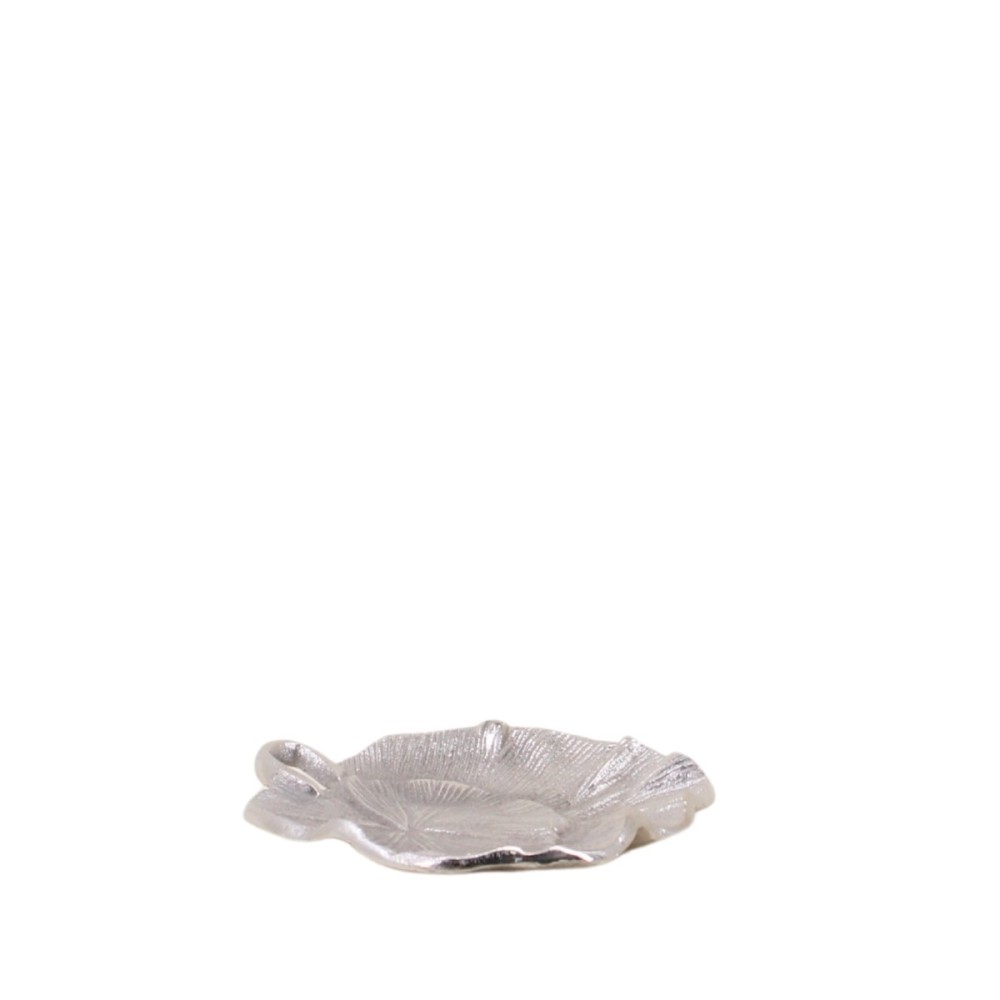 Vide poche en alluminium forme feuille 11,5x15cm, ORNAMI