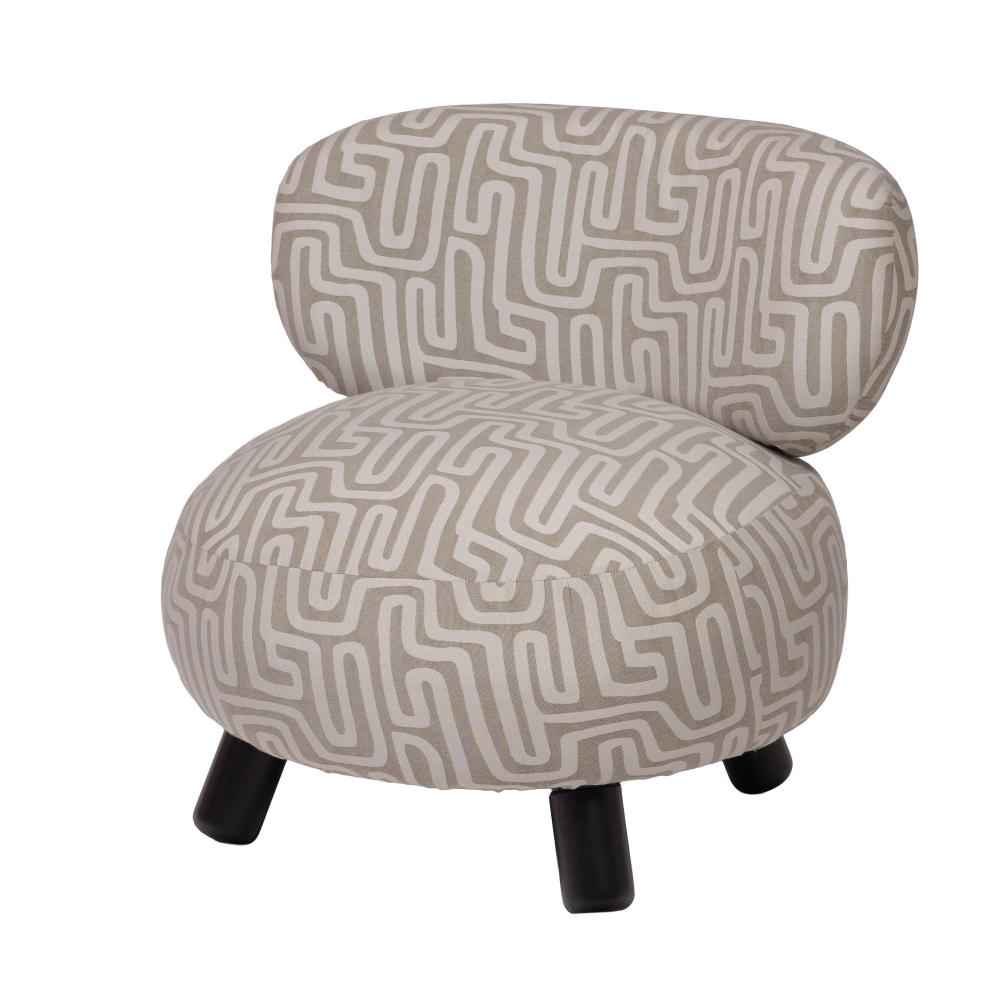 Fauteuil en tissu Buba, AMADEUS