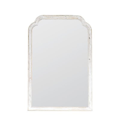 121x81cm White Wood Mirror SO'HOME