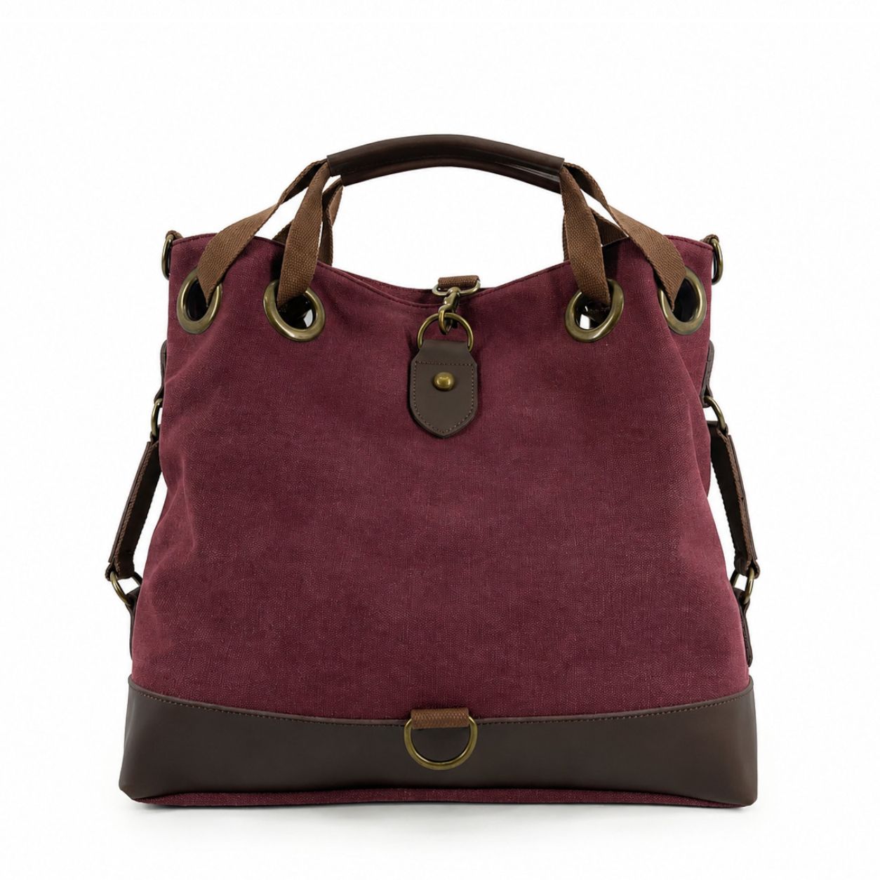 Sac à main en toile et cuir PINIPEL, OH MY BAG