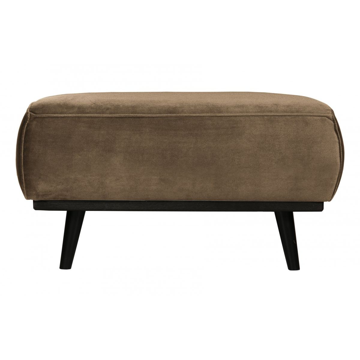 repose-pieds design en velours statement
