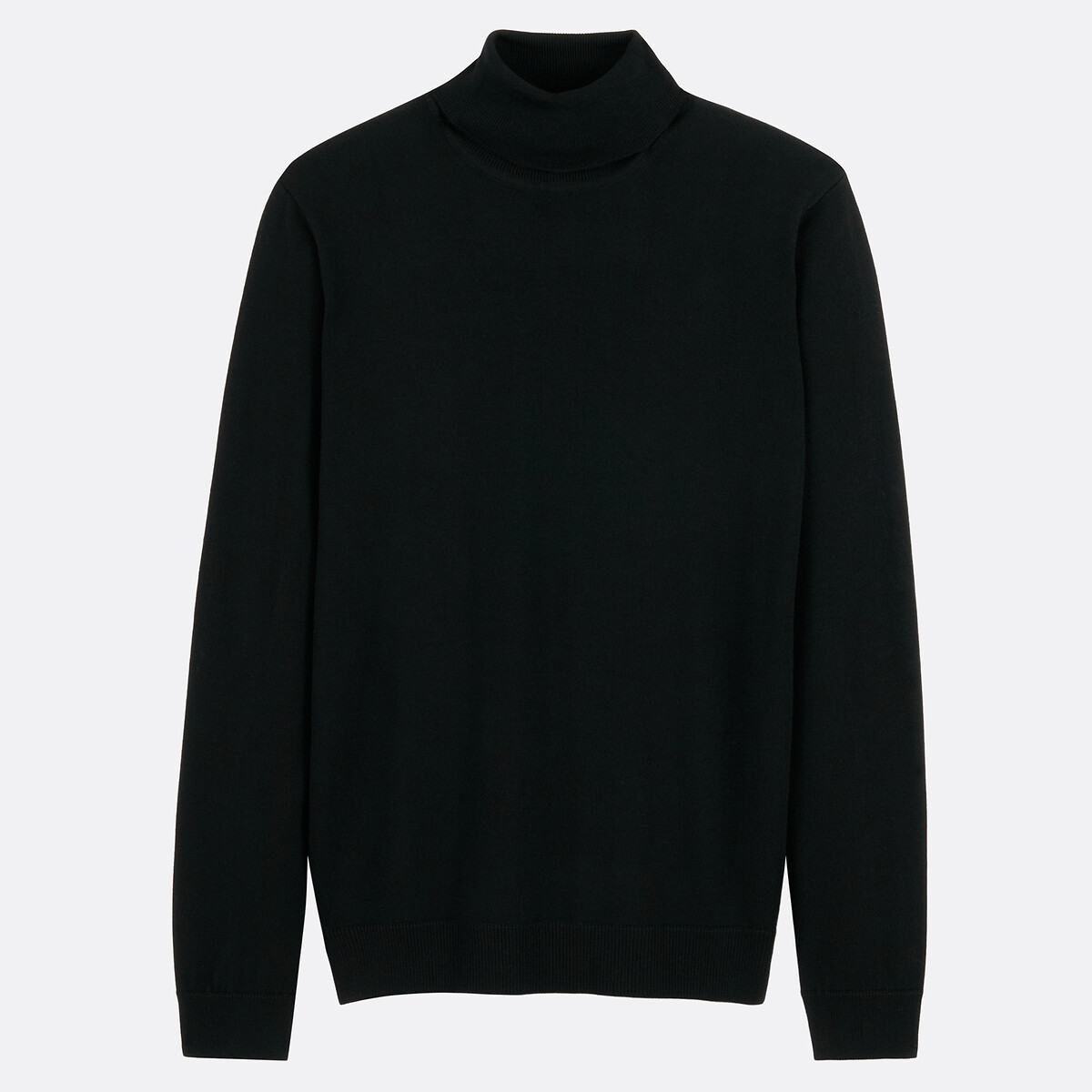 Pull col roulé mérinos, made in Europe