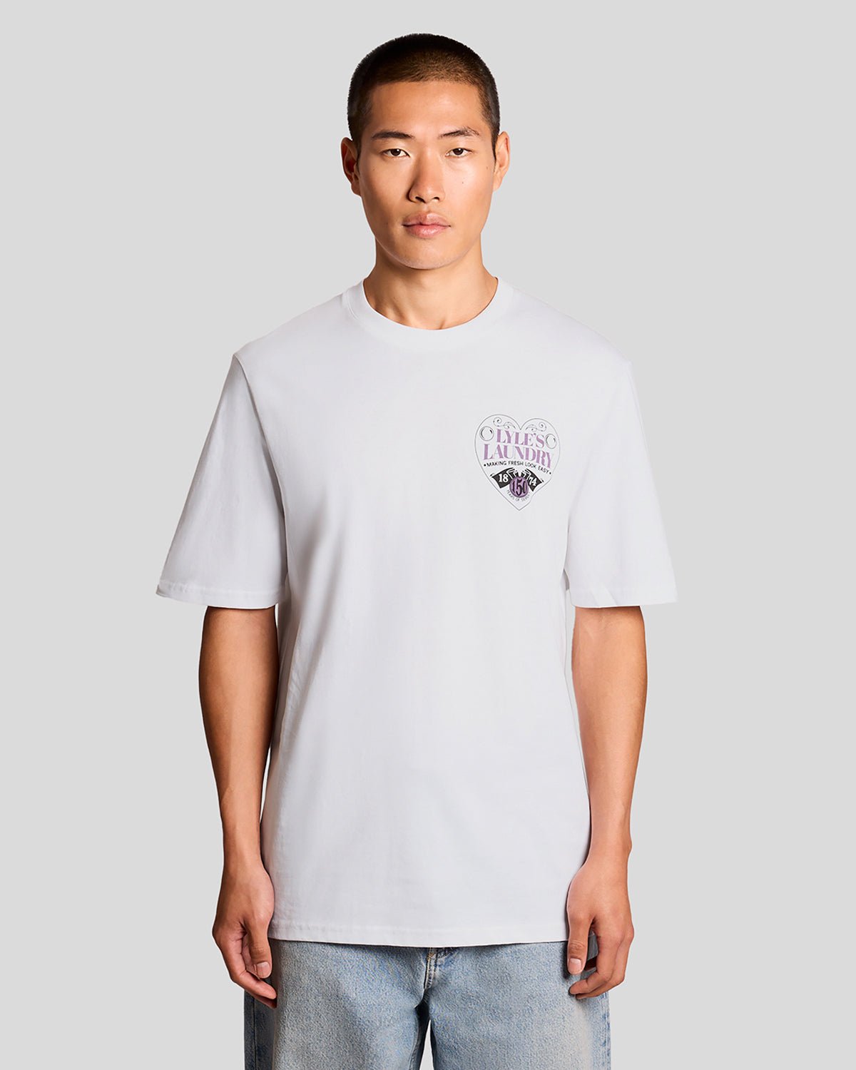 T-shirt graphique poitrine, LYLE & SCOTT
