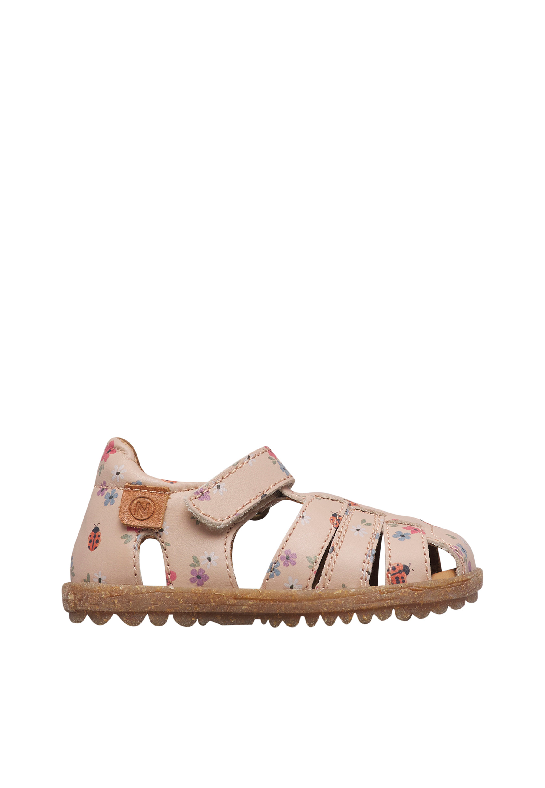 Sandales semi-ouvertes en cuir SEE, NATURINO