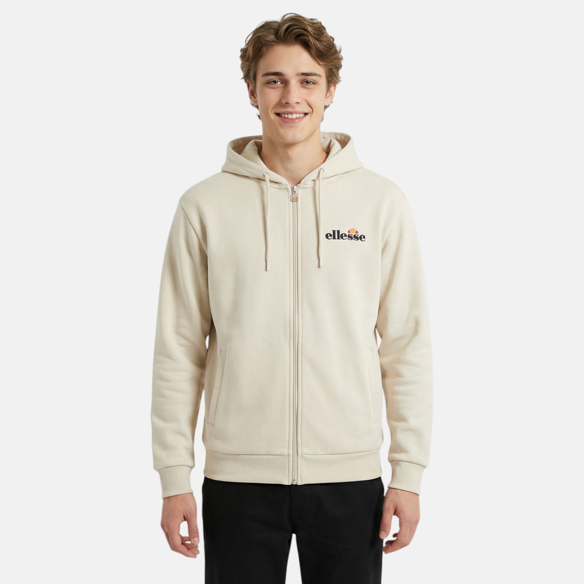 Veste zippée à capuche, manches longues LOUNGE, ELLESSE