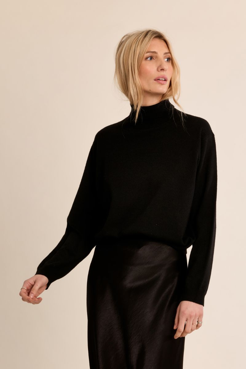 Pull col roulé en maille, MOLLY BRACKEN