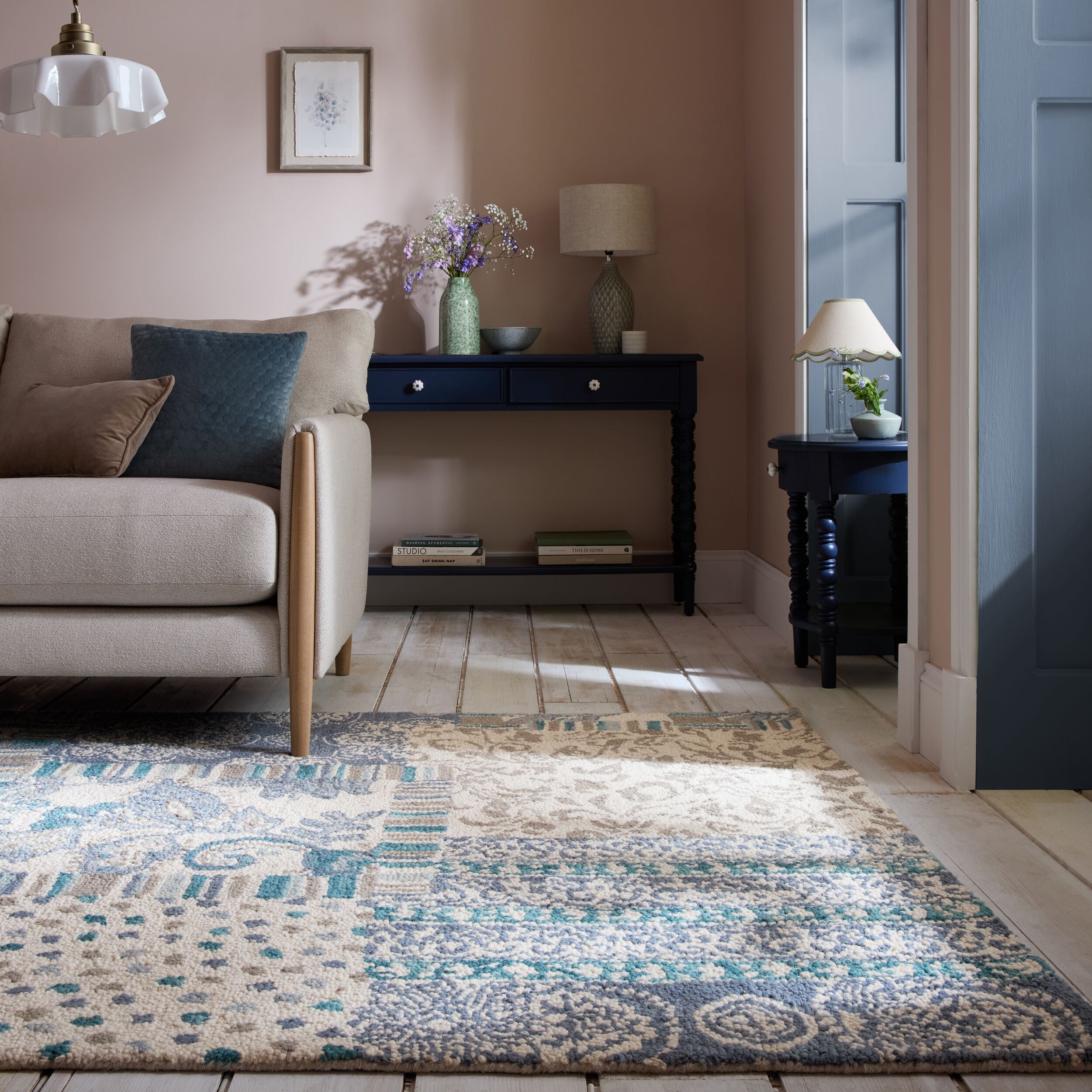 Tapis en laine ELOISE PATCHWORK, FLAIR RUGS