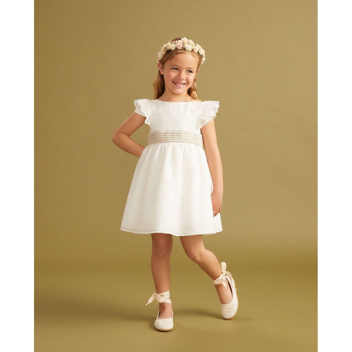 Robe dentelle fille mariage La Redoute