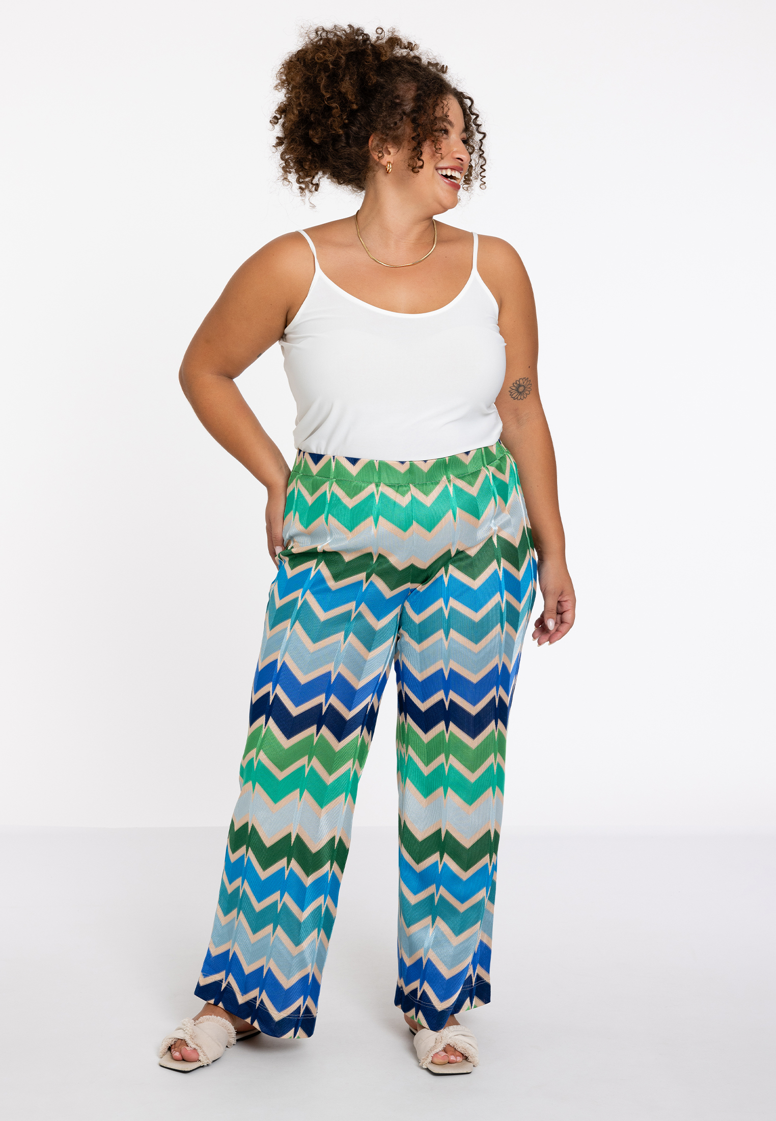 Pantalon imprimée, YOEK