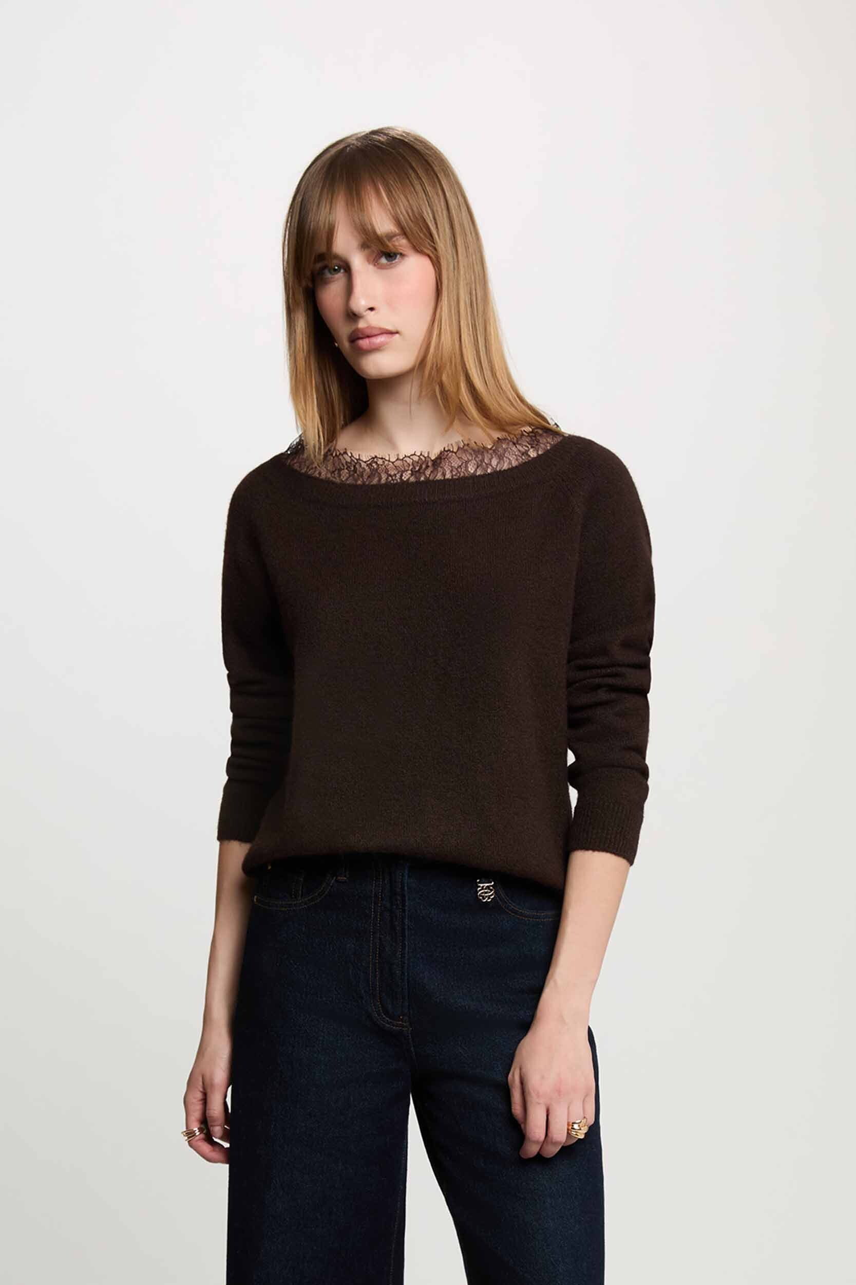 Pull col bateau, MORGAN