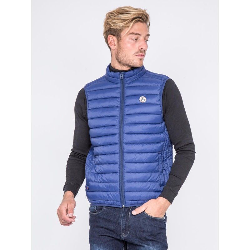 Doudoune sans manche hot sale homme bleu marine