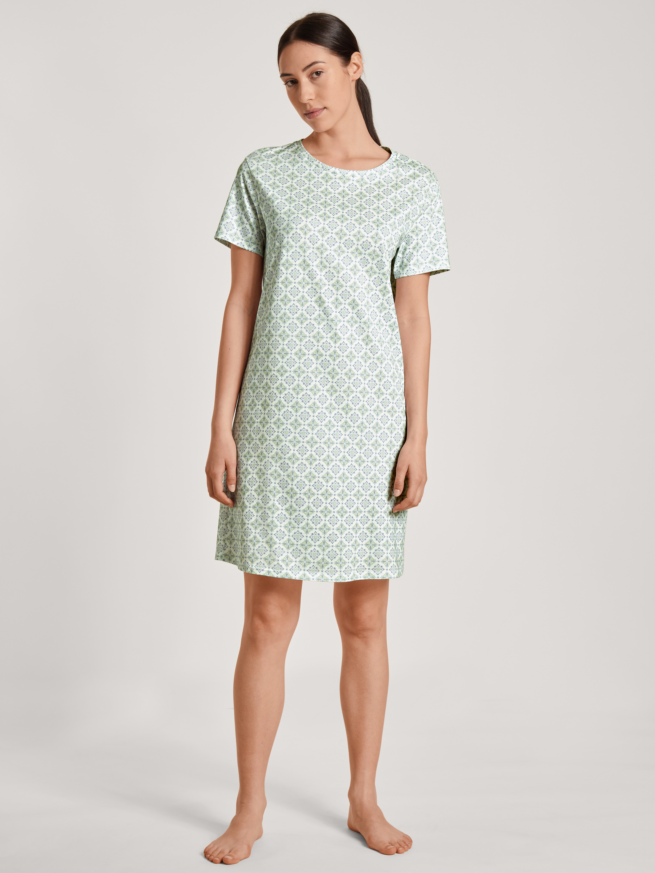 Chemise de nuit manches courtes Coton SPRING NIGHTS, CALIDA