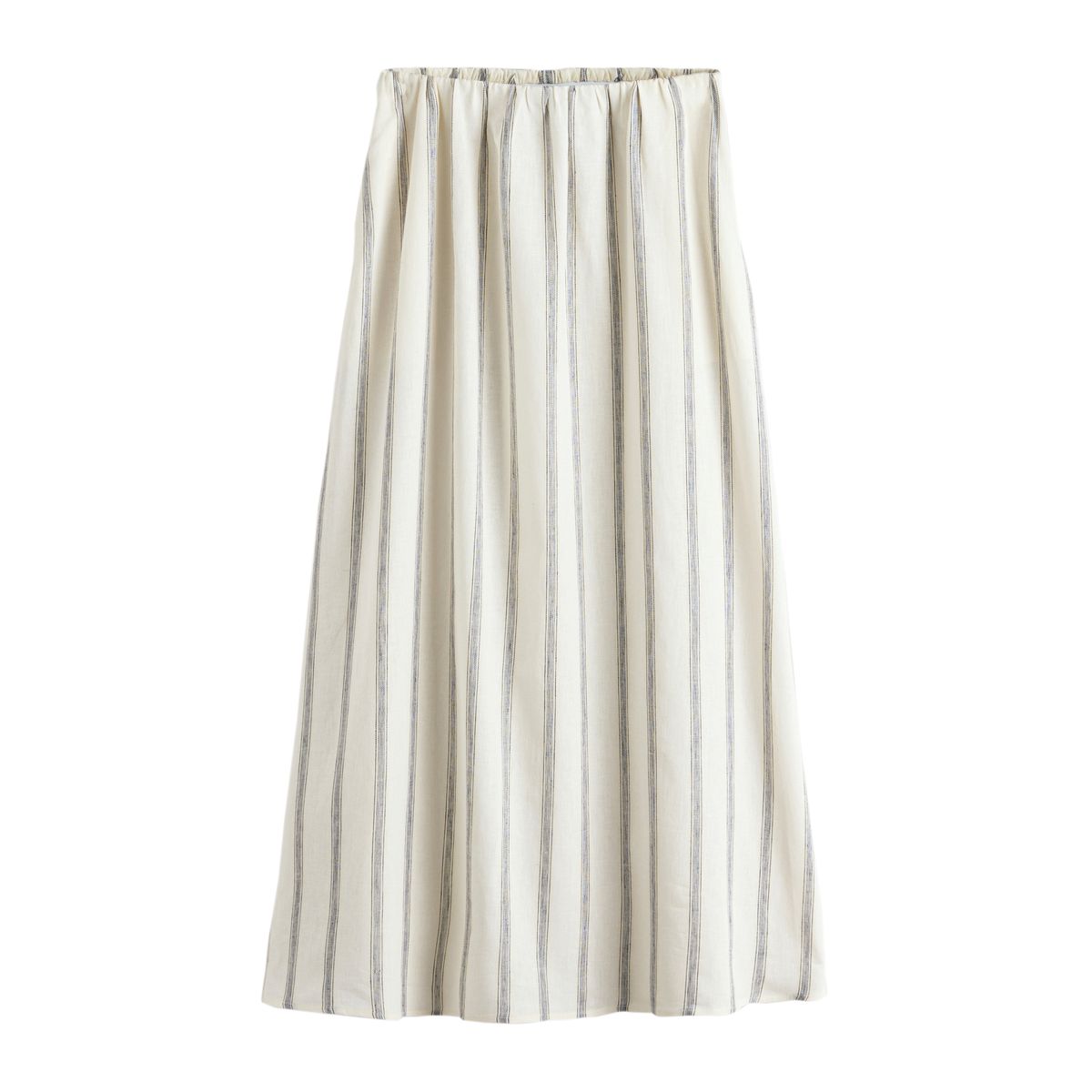 Jupe longue en coton et lin n. premium, NEXT