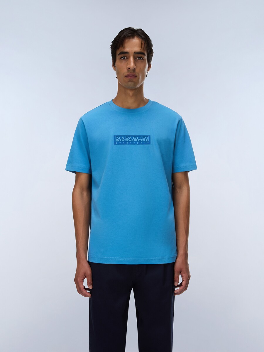 T-shirt girocollo maniche corte, NAPAPIJRI