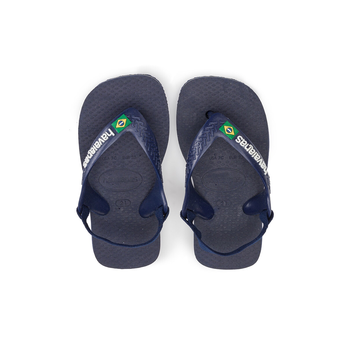Havaianas Bébé Baby Brasil Logo II – Sandales Tongs Légendaires Bleu Lavande – Ultra Confort & Résistantes