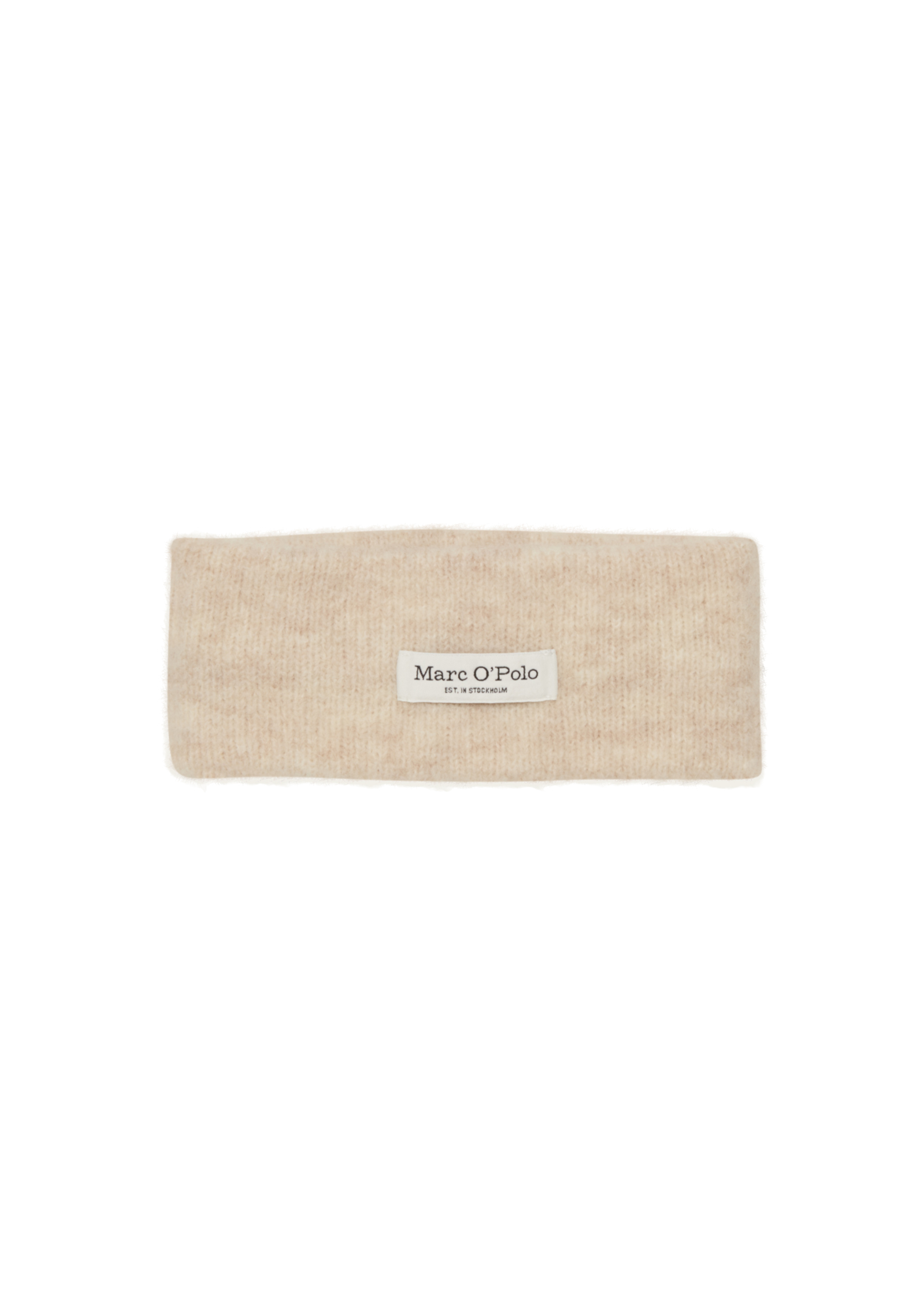 Bandeau jacquard en un mélange douillet de laine et de laine d'alpaga, MARC O'POLO
