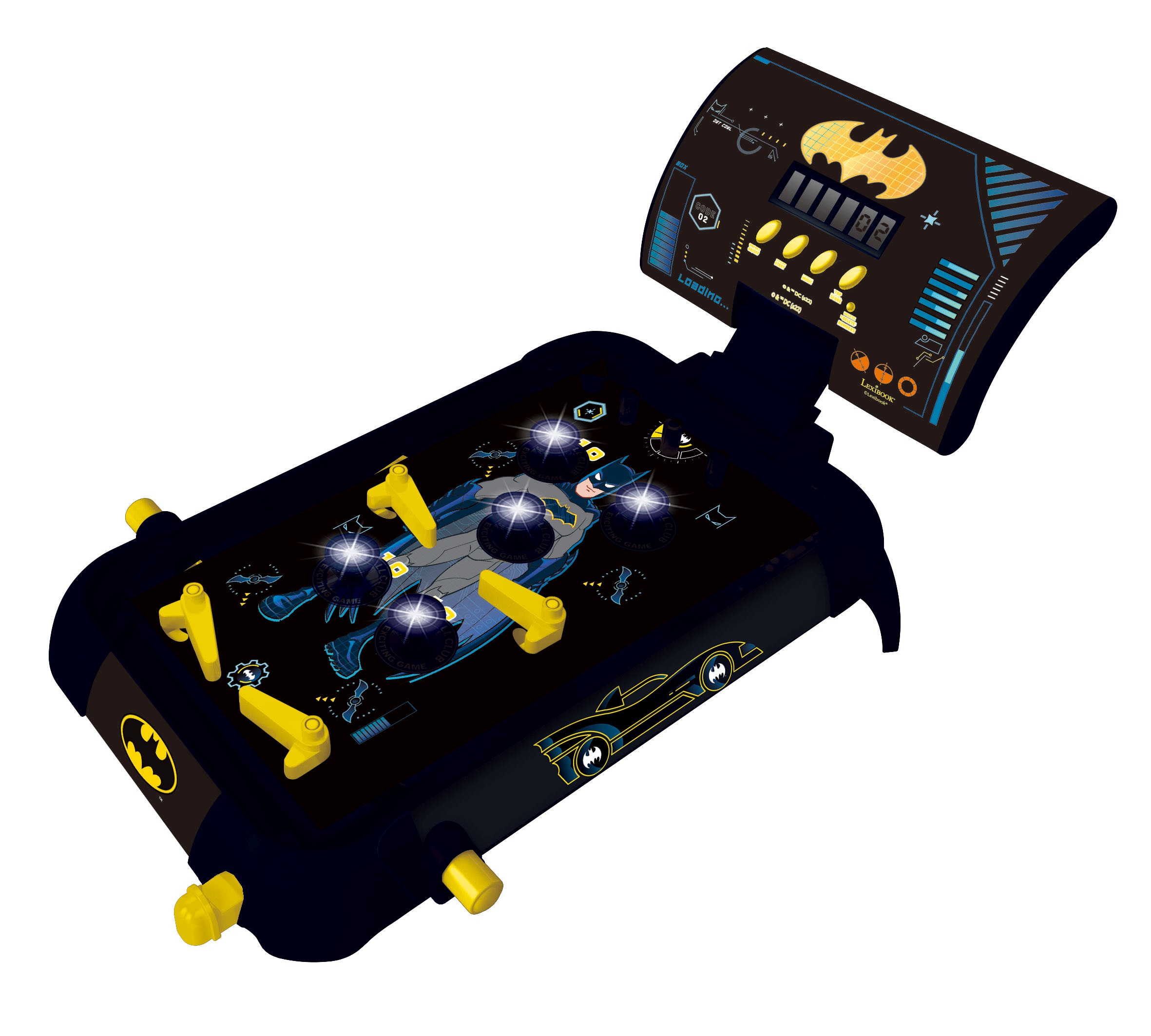 Flipper électronique de table Batman, LEXIBOOK