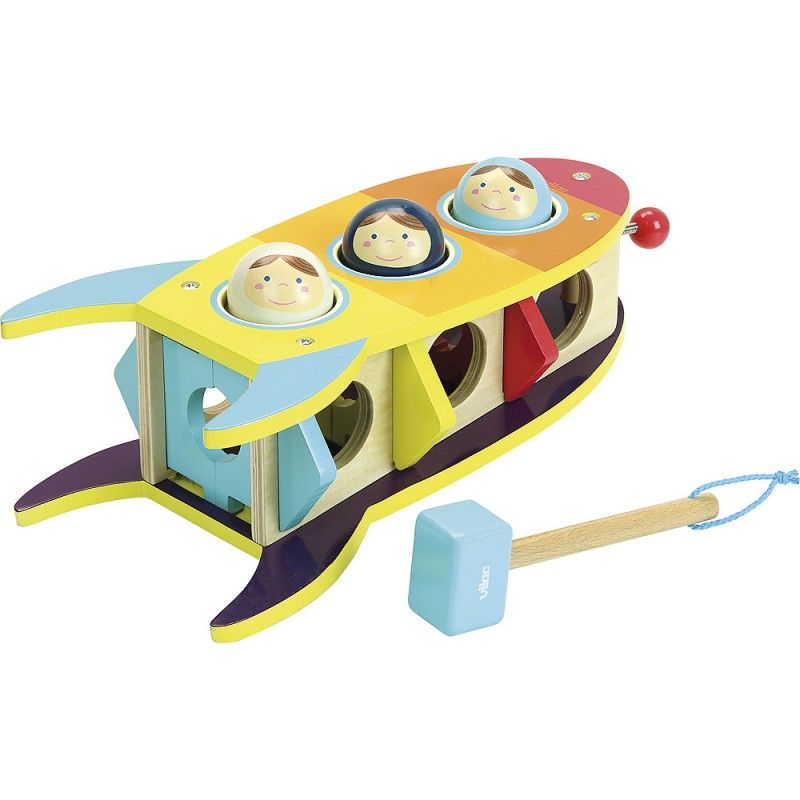 Chariot de rangement pour jouets pour enfants Astronaut à 3