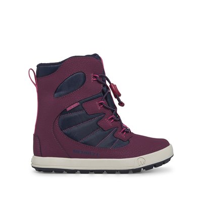 Kids Snow Bank 4.0 WTRPF Ankle Boots in Leather MERRELL