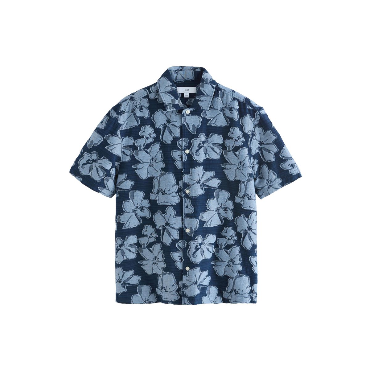 Chemise à manches courtes et imprimé jacquard, NEXT
