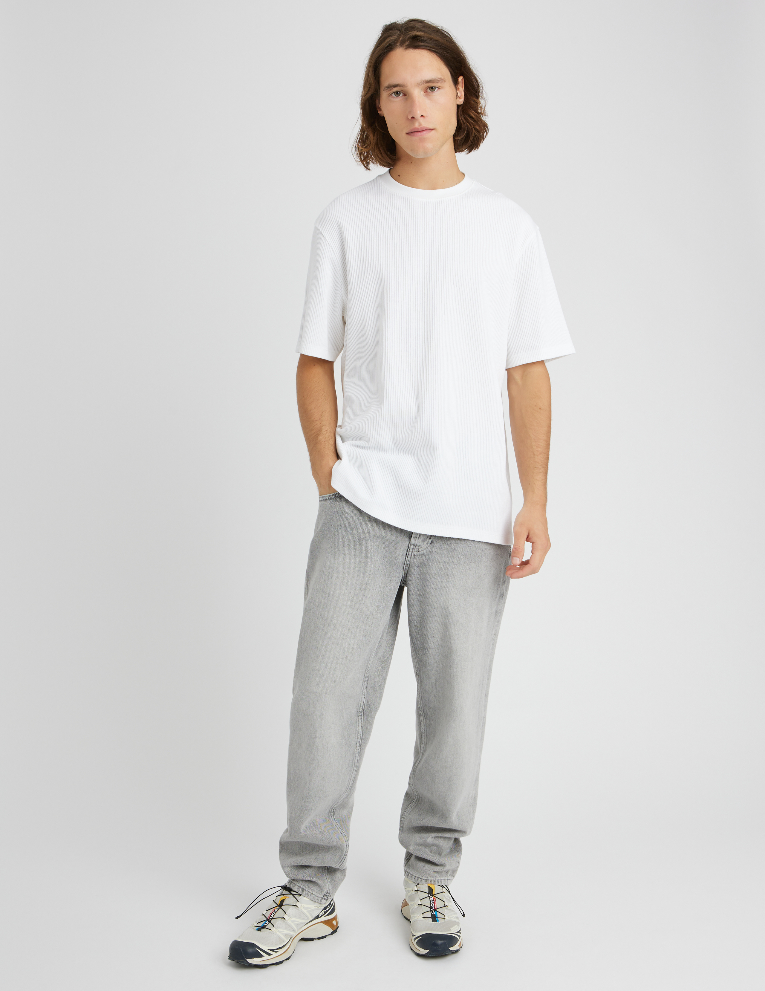 Jean relaxed gris, BZB