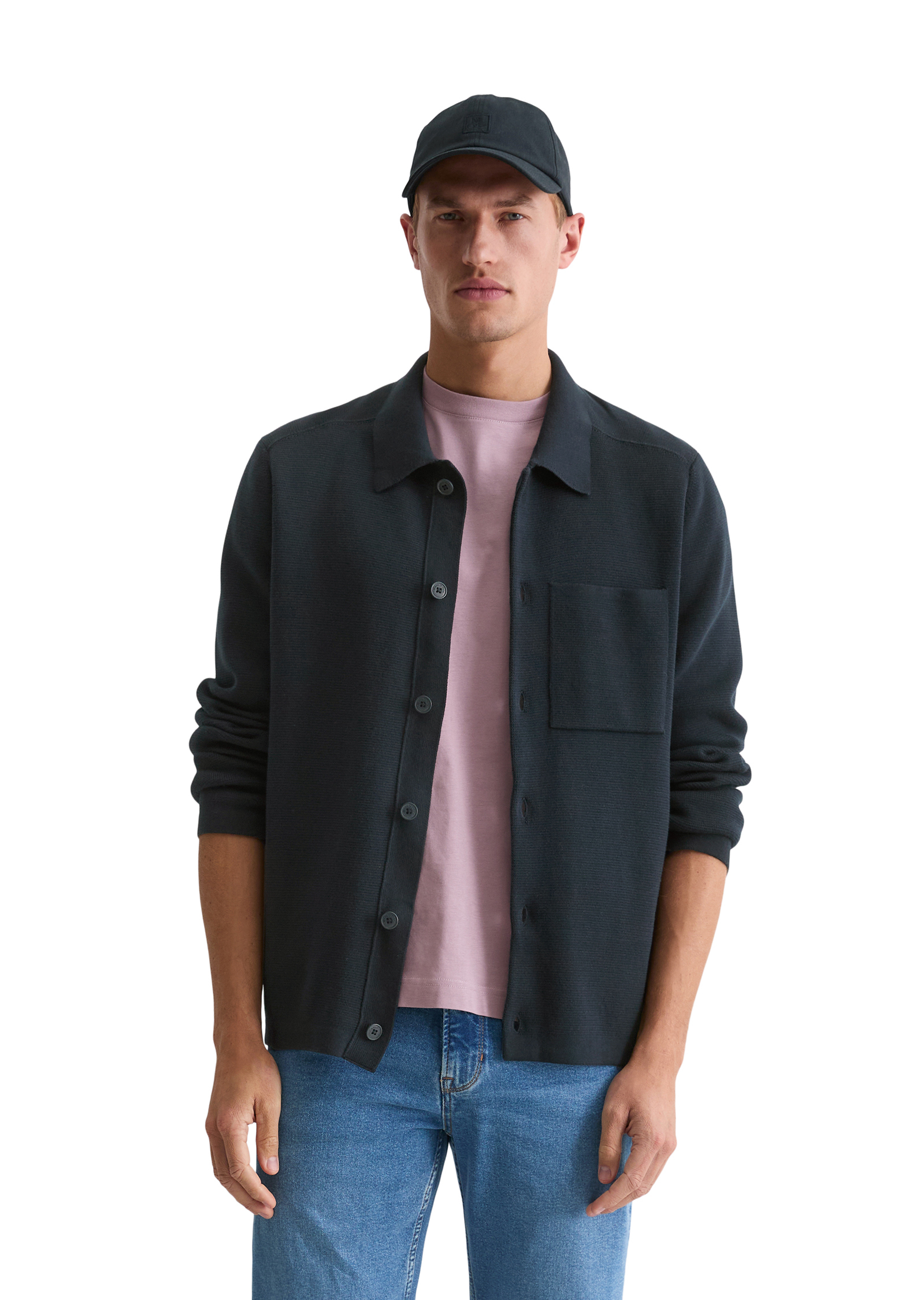 Survêtement en tricot regular en pur coton bio, MARC O'POLO