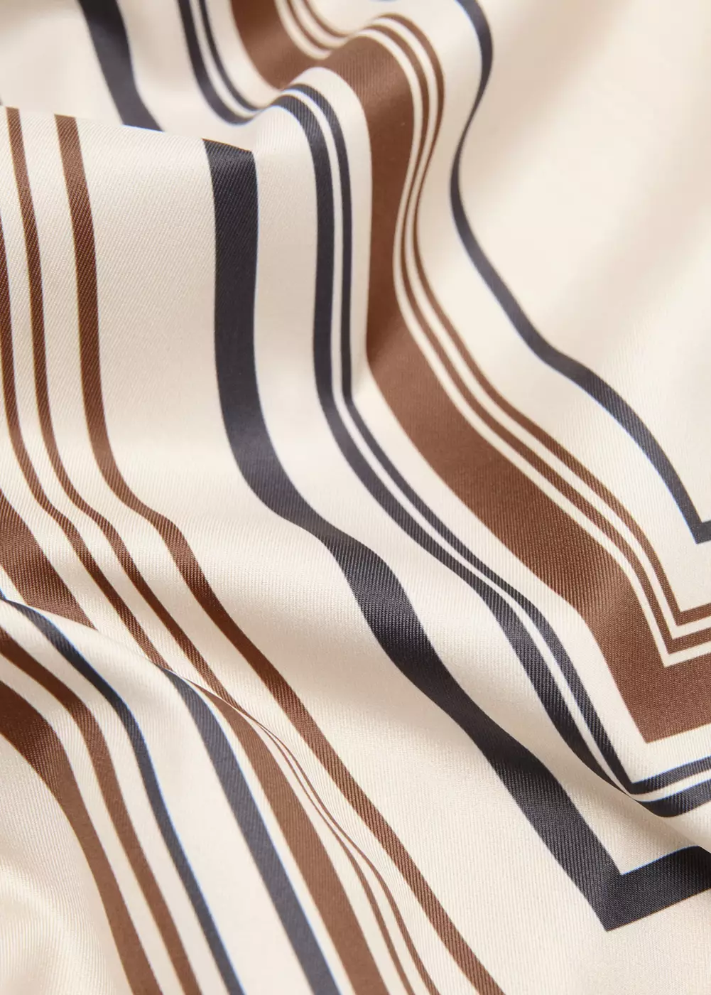 Foulard imprimé géométrique, MANGO