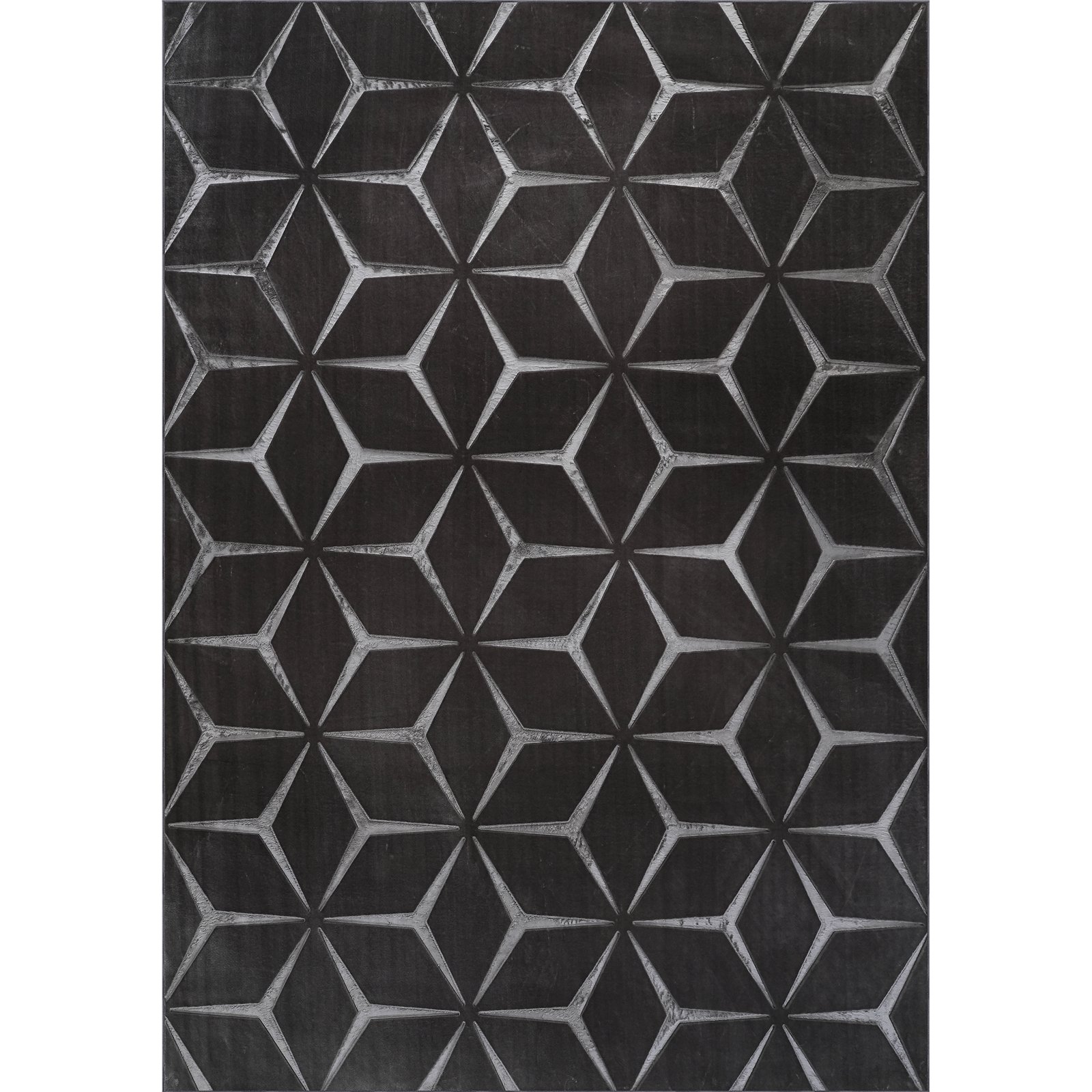 Tapis géométrique motif diamant en relief 3d, ARTE ESPINA