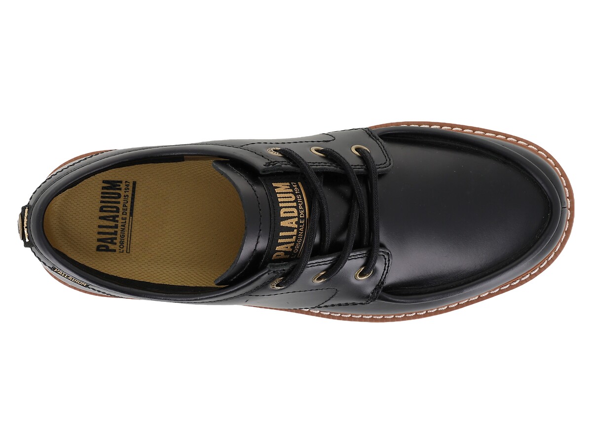 Palladium Mocasines de piel con cordones, Trooperlite Loafer — photo 7