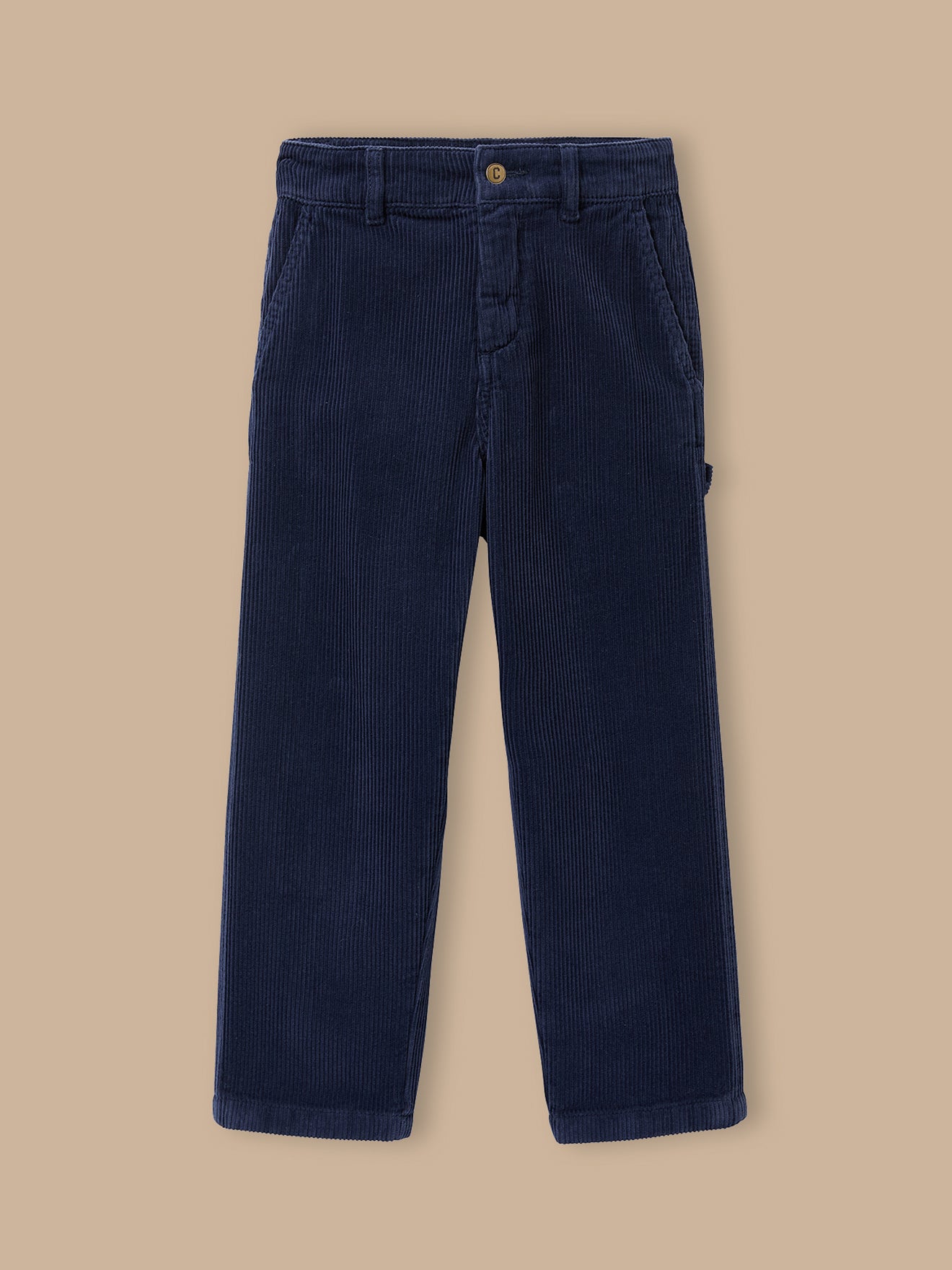 Pantalon charpentier en velours, CYRILLUS