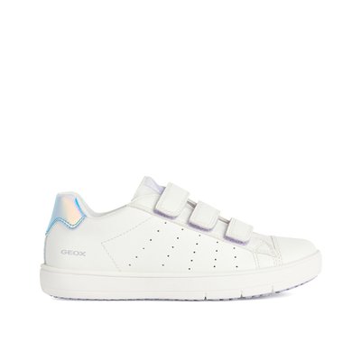 Kids Silenex Breathable Trainers with Touch 'n' Close Fastening GEOX