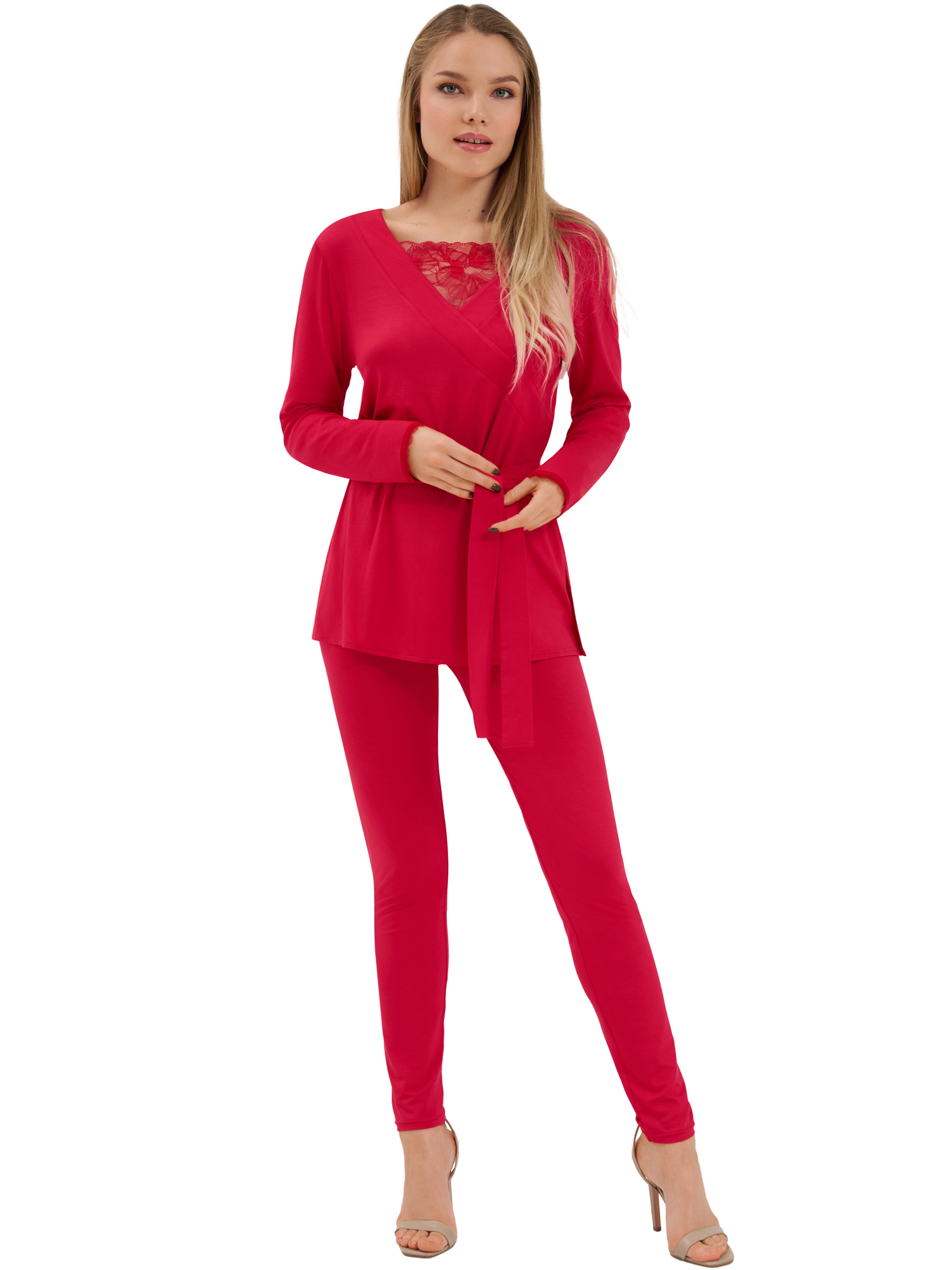 Pyjama leggings tunique manches longues Sympathy, LISCA