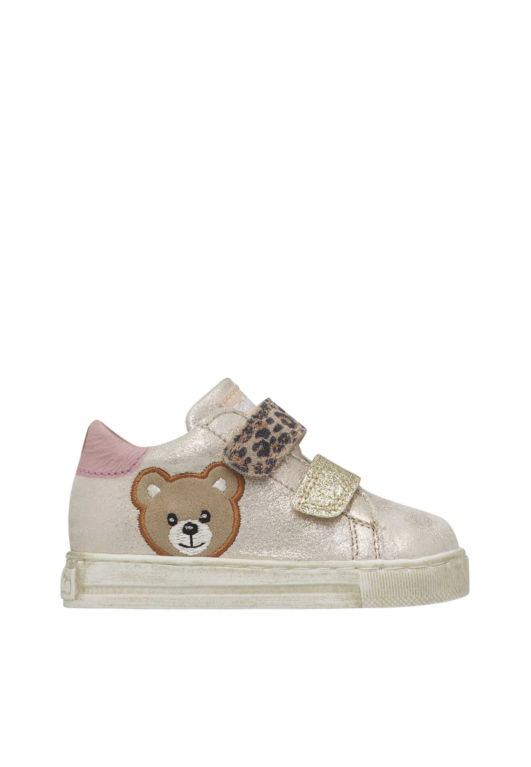 Sneakers en cuir et tissu GEORDI 3 VL, FALCOTTO