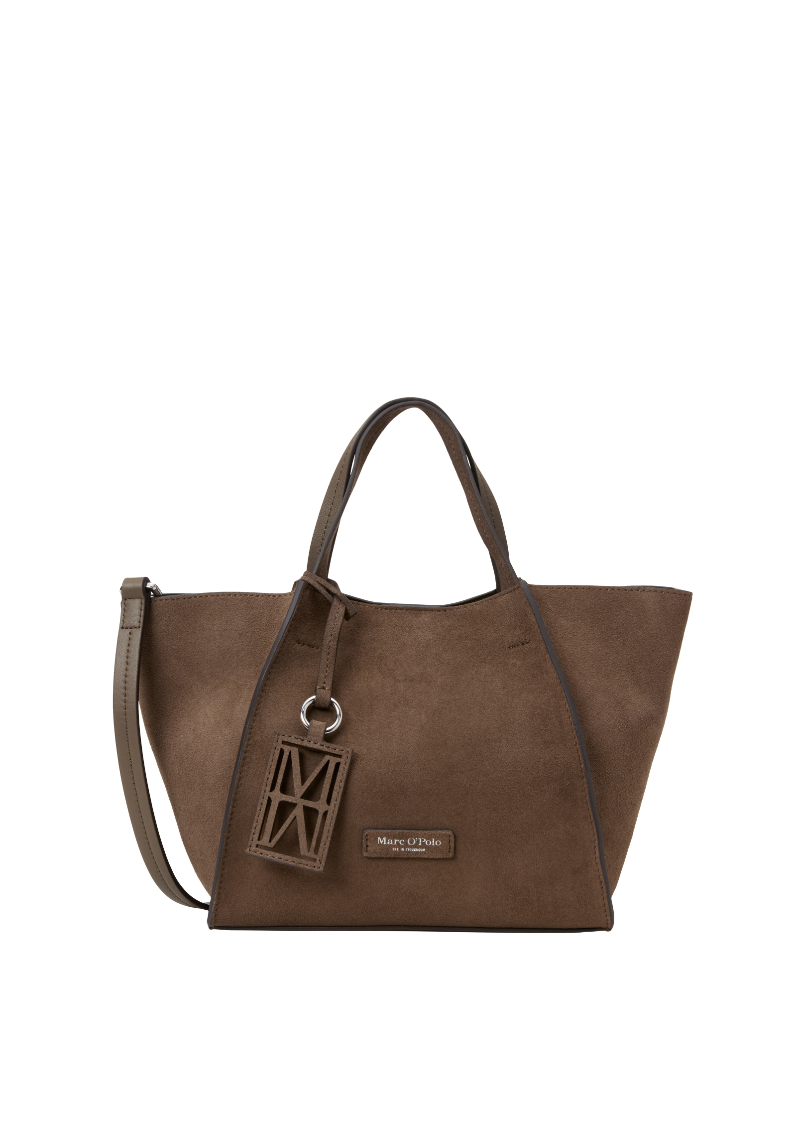 Sac à bandoulière modèle Biani en cuir de vachette velours souple, MARC O'POLO