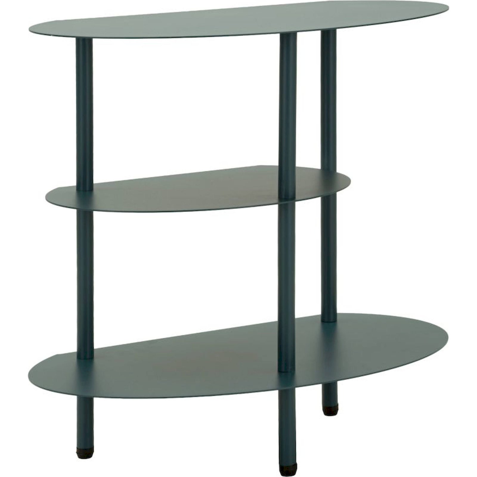 Table de chevet en métal arrondie MODERN, RECOLLECTION