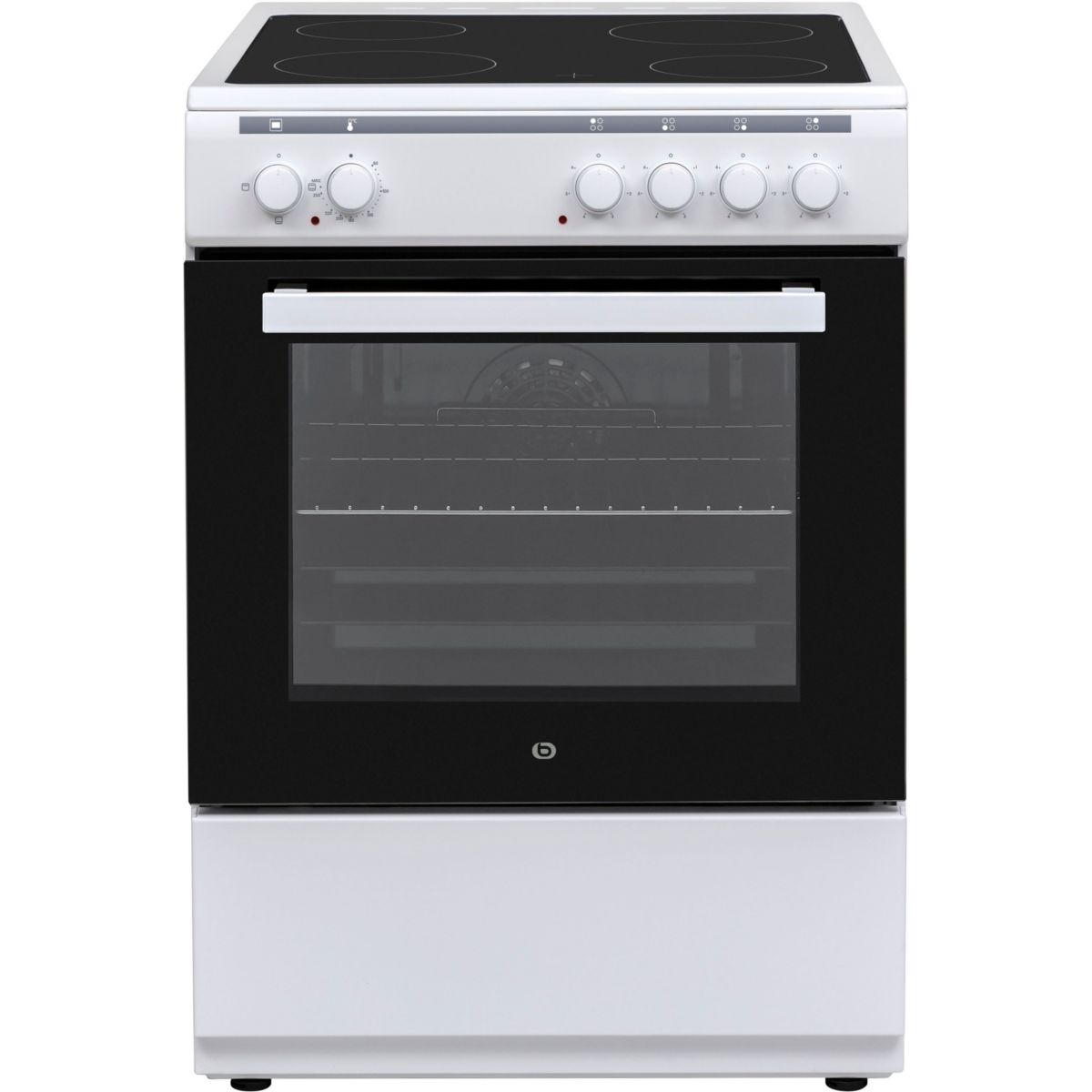 Cuisinière vitrocéramique ECVC6060b7, ESSENTIEL B