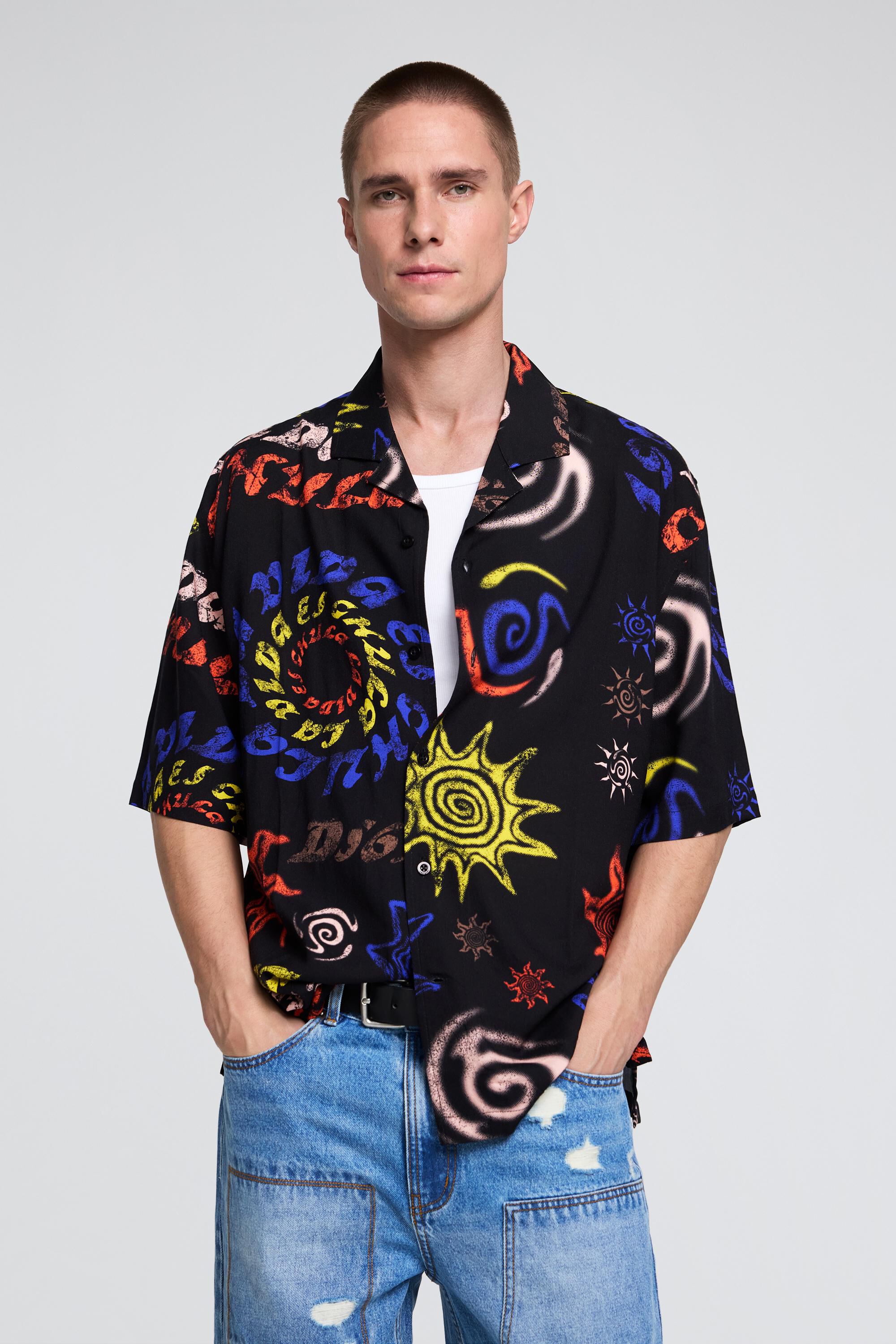 Chemise imprimée tribale, DESIGUAL