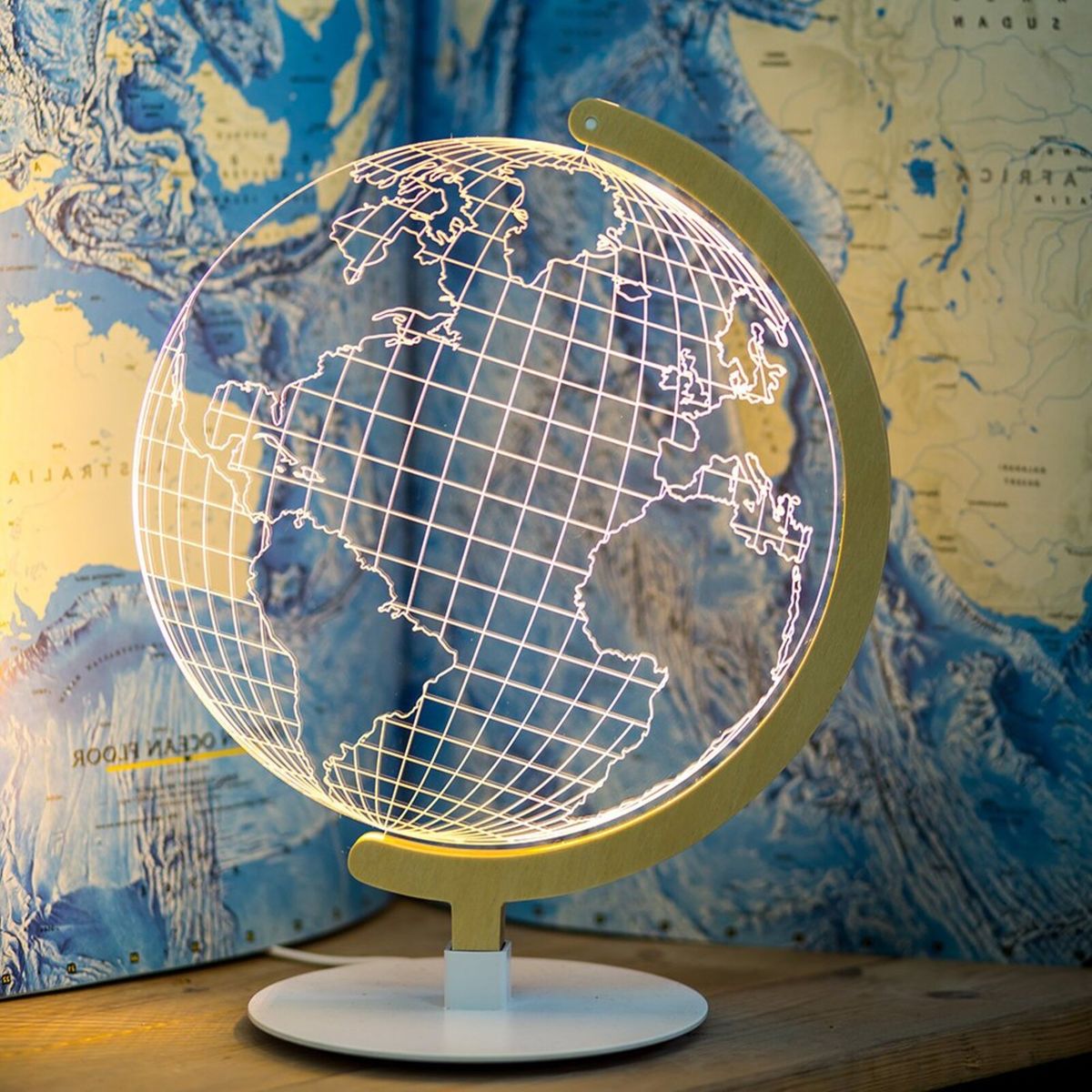 Lampe bulbing 3D, Globe
