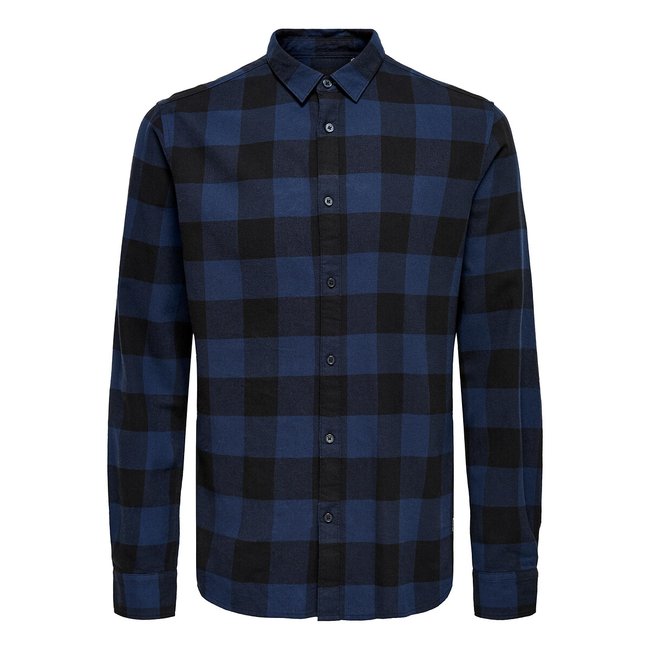 Cotton Checked Shirt - ONLY & SONS