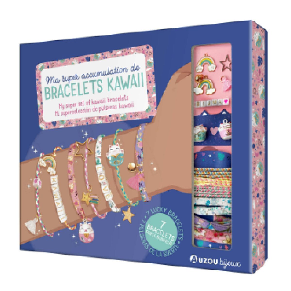 Ma boite a bijoux - Ma super accumulation de bracelets kawaii, EDITIONS AUZOU
