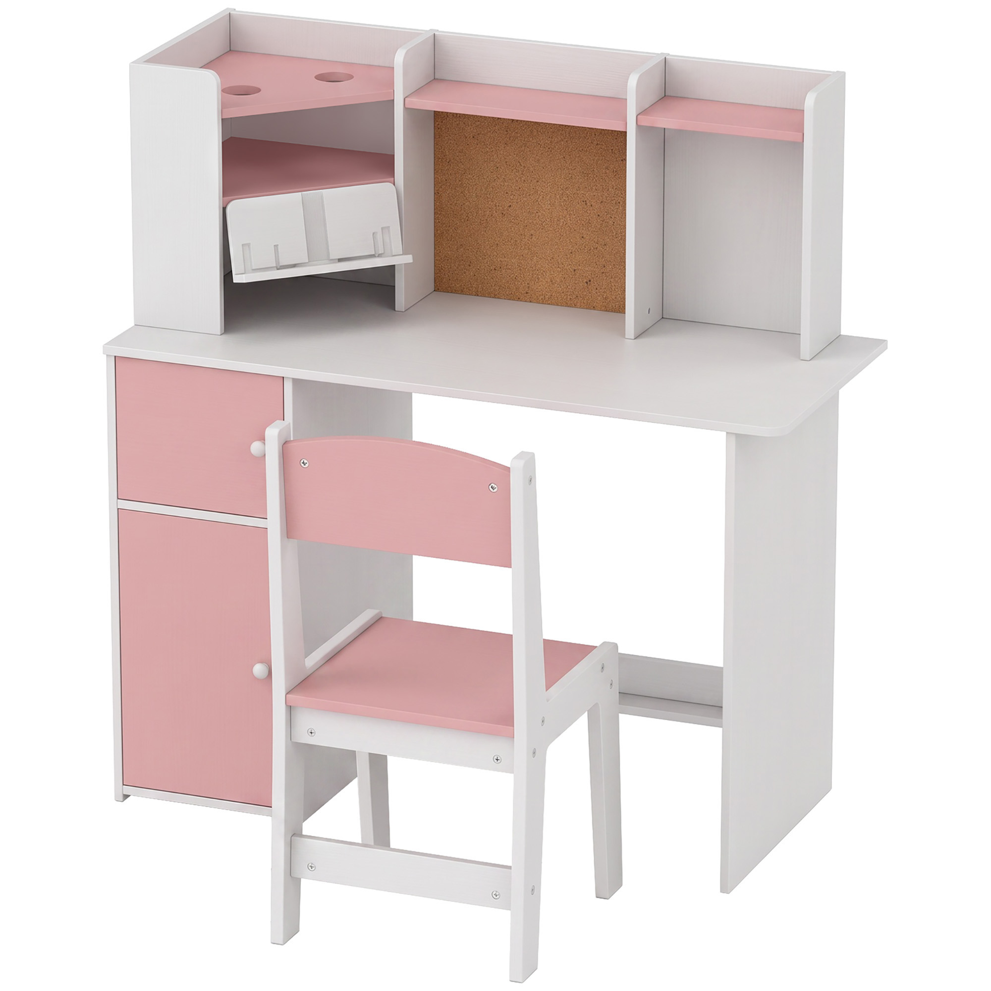 Bureau d'étude pour enfants avec chaise MDF, AIYAPLAY