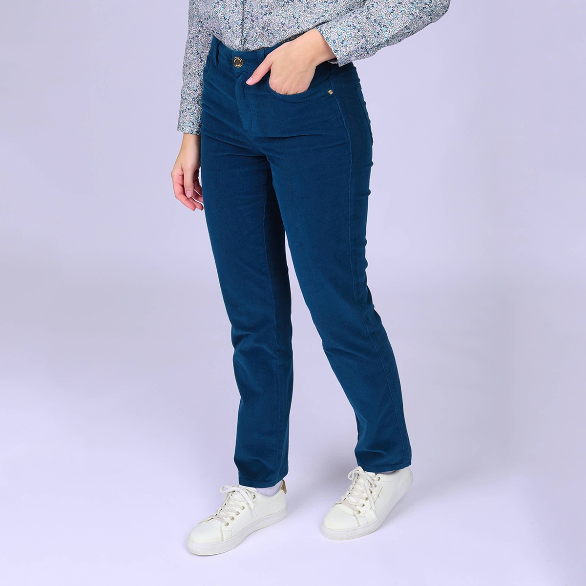 Pantalon en velours Carter, MISE AU GREEN