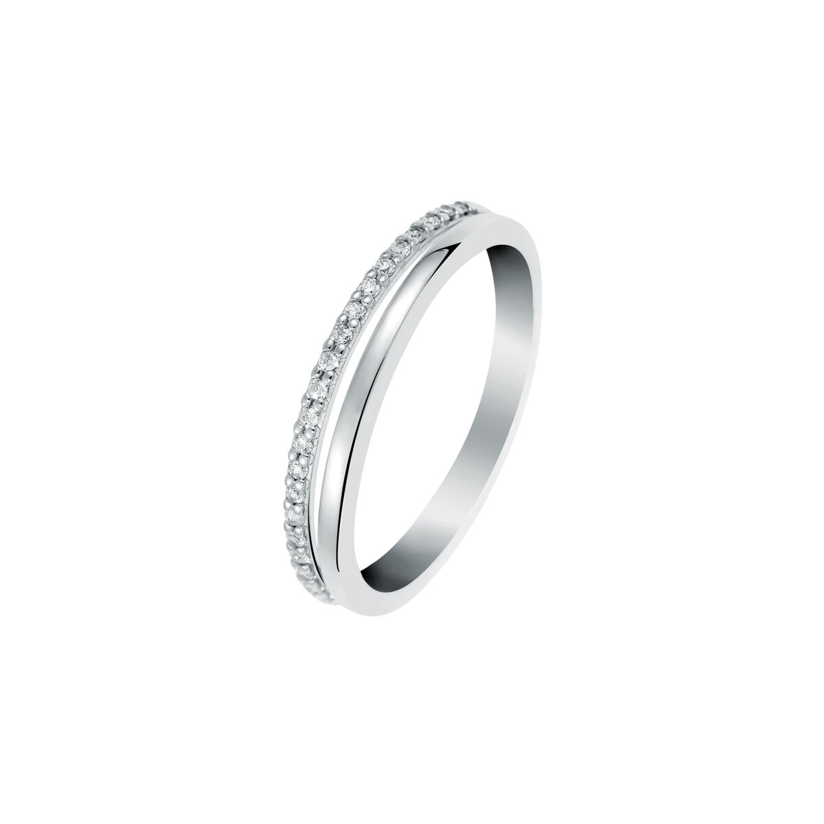 Bague en or blanc 375 OXYDE, BLUESPIRIT