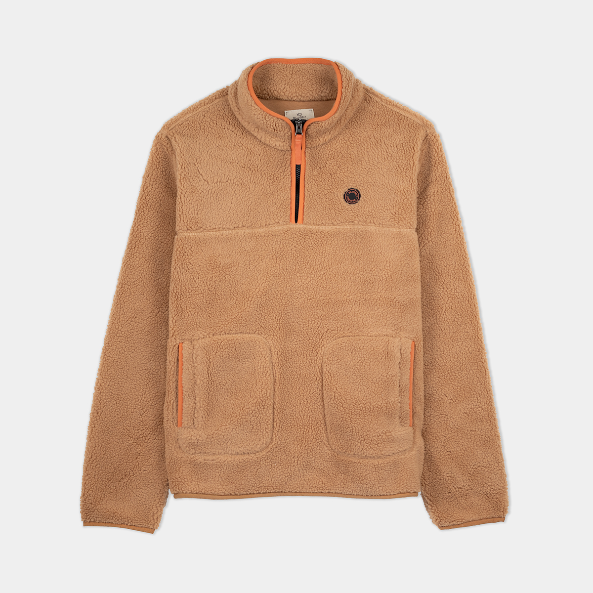 Pull sherpa à col zippé, BILLYBELT