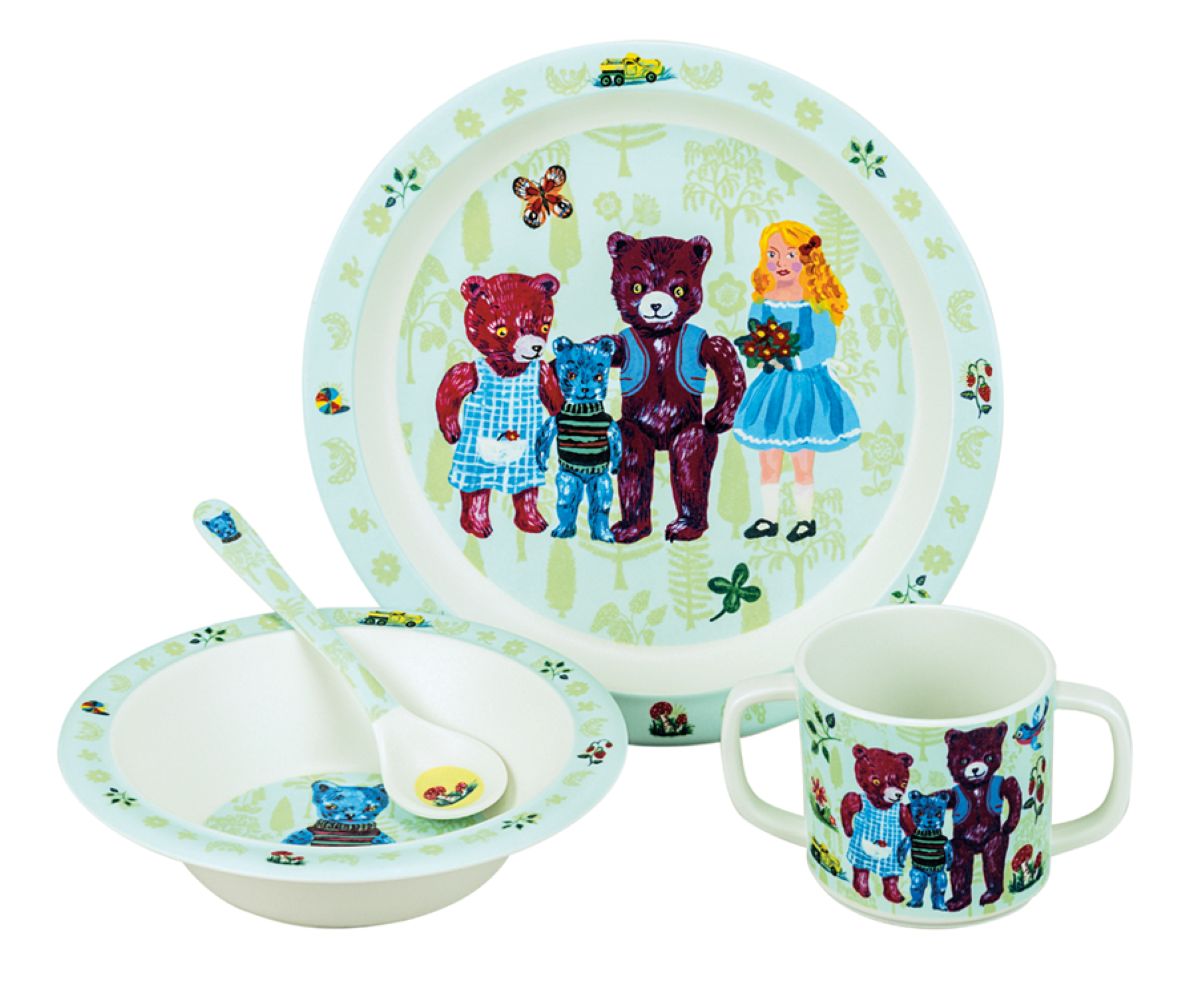 Coffret cadeau 4 pièces BOUCLE D’OR, PETIT JOUR