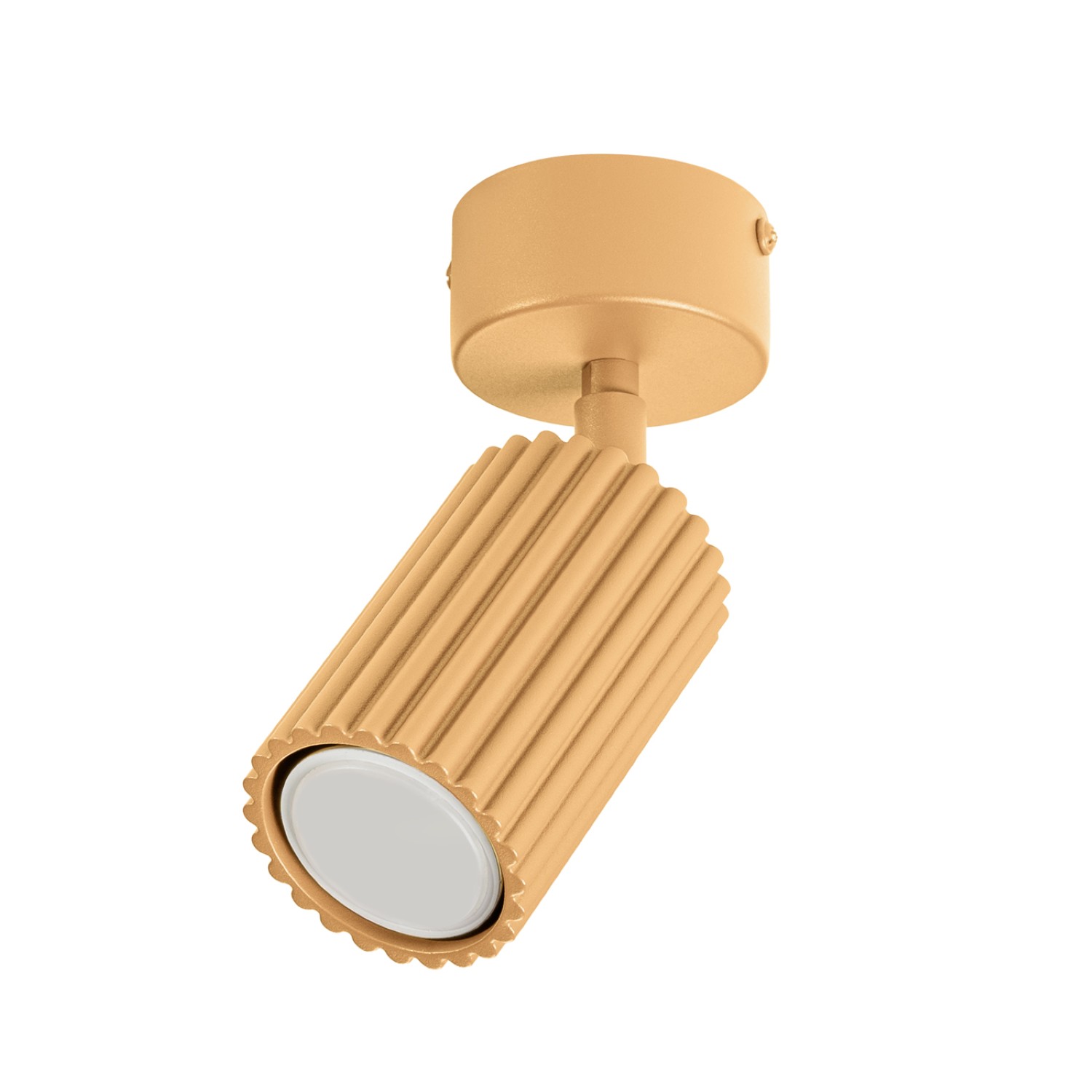 Plafonnier Aluminium Doré GU10 1 KARBON, EDEN