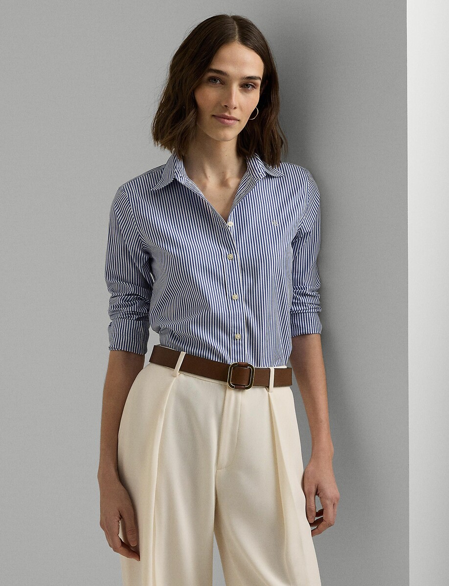 Chemise manches longues rayée, LAUREN RALPH LAUREN