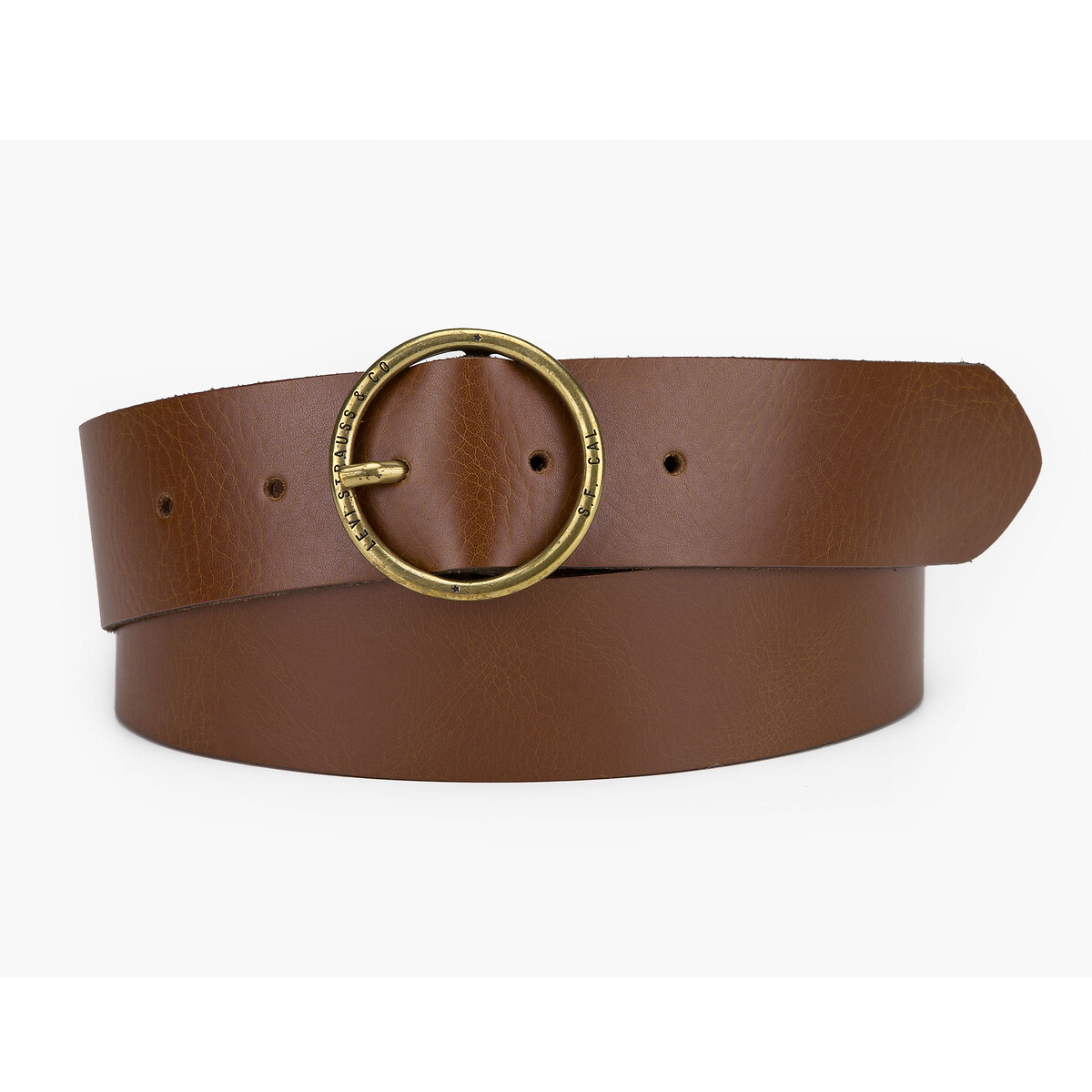 Image of Circle Leather Belt