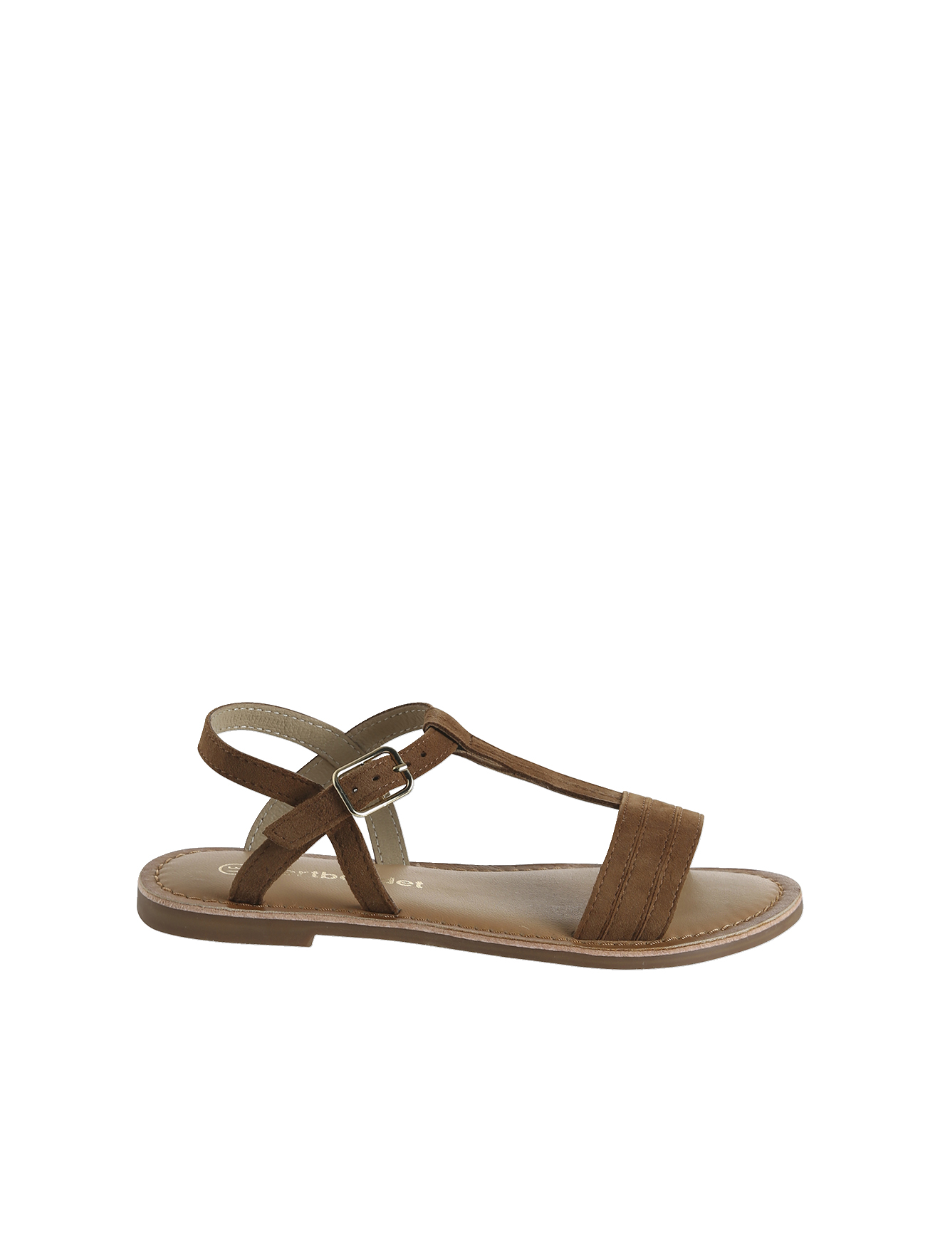 Sandales cuir, VERTBAUDET