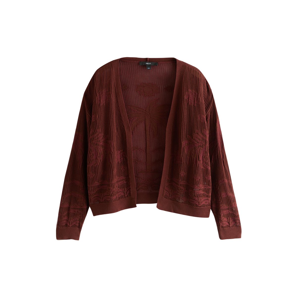 Cardigan à motif palmier, NEXT